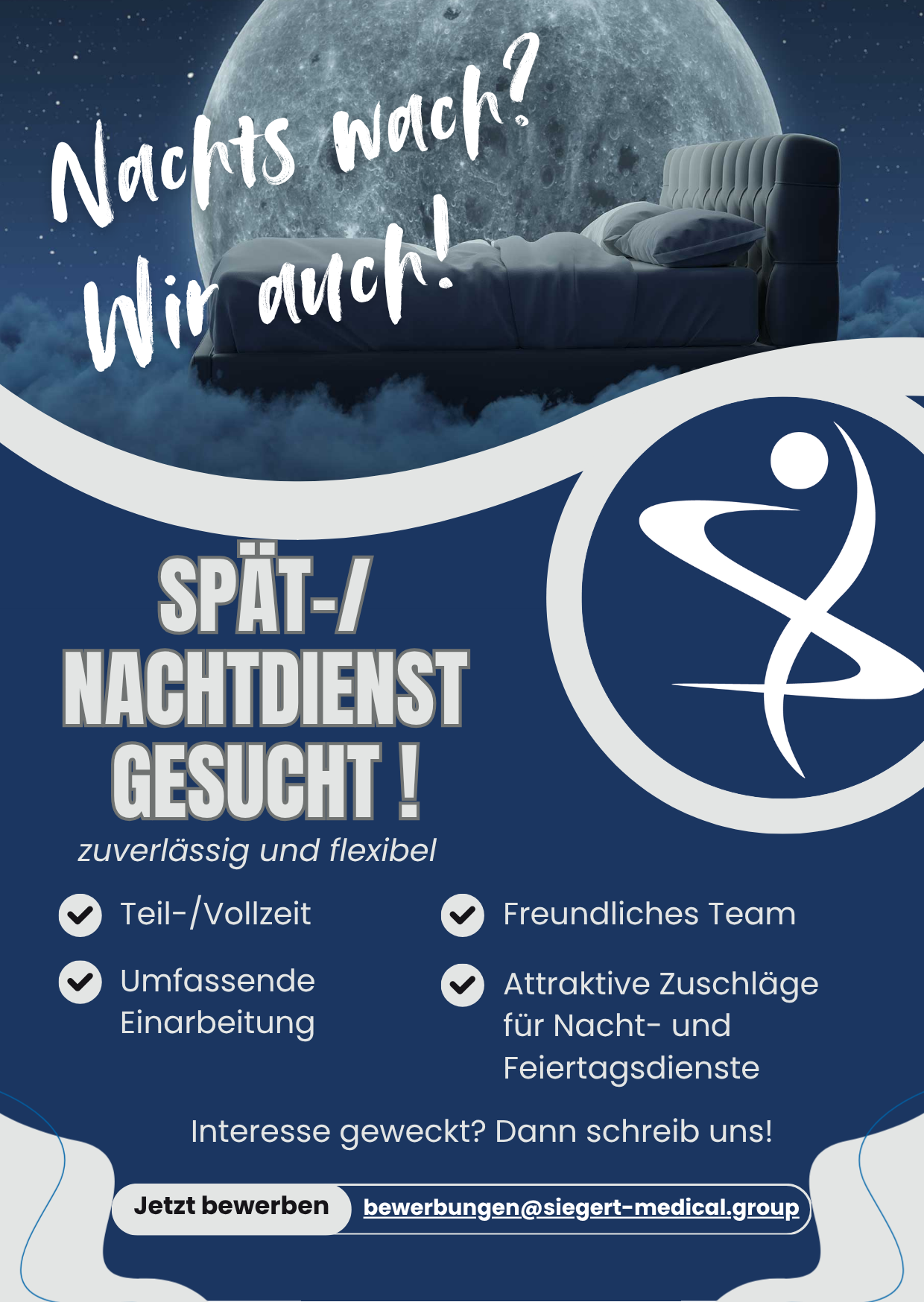 Stellenanzeige Nachtwache